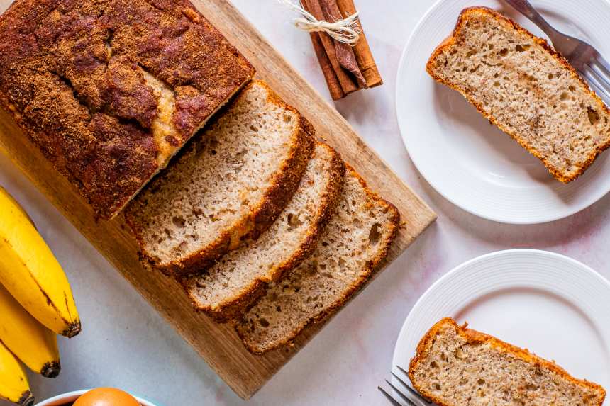 Nif's Eggnog Banana Bread Recipe